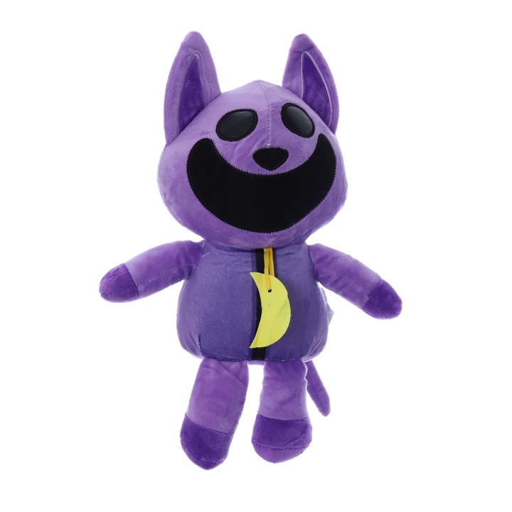 Jucarie de plus Smiling Critters Catnap Poppy Playtime, dimensiune 25 cm, REC2986