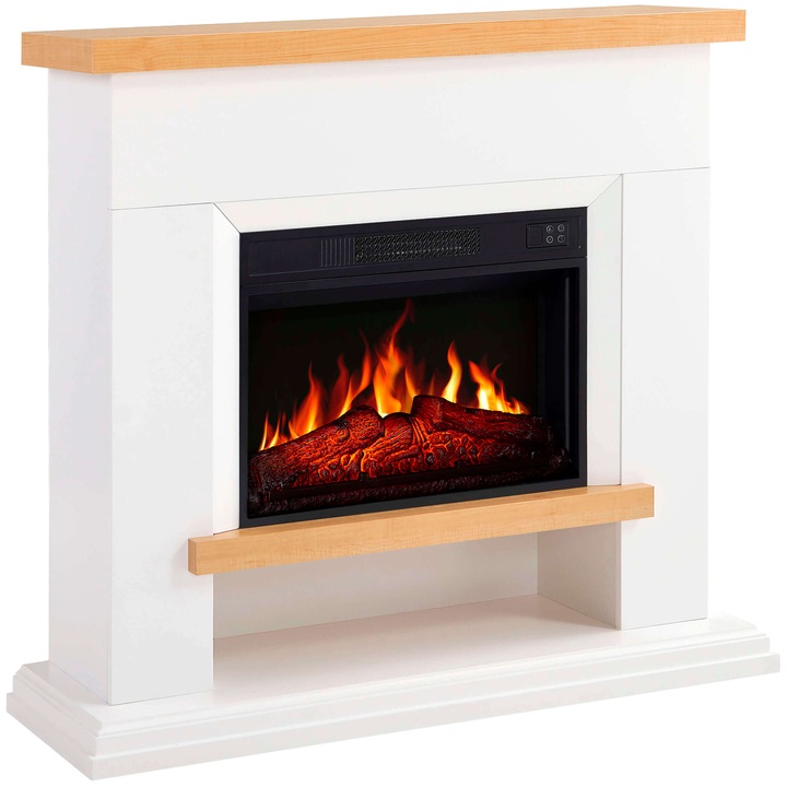 Електрическа камина ArtiFlame Shelford AF23S бяла