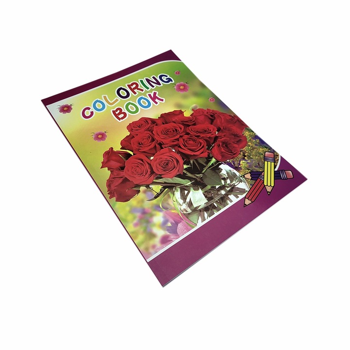 Carte de colorat A4, 48 pagini, A