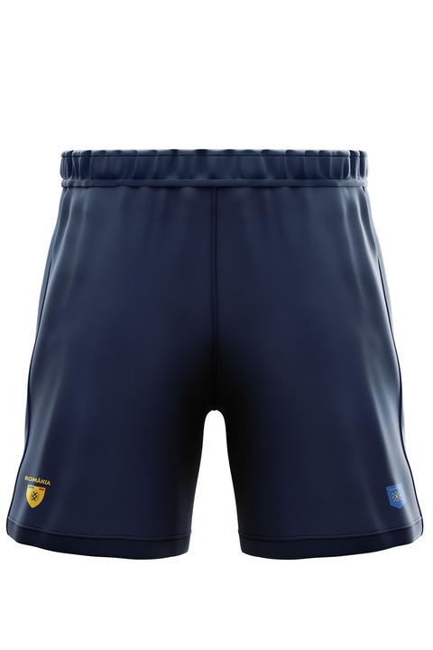 Pantaloni scurti Simbol Romania, material tehnic sport, culoare bleumarin, CS44 XL INTL