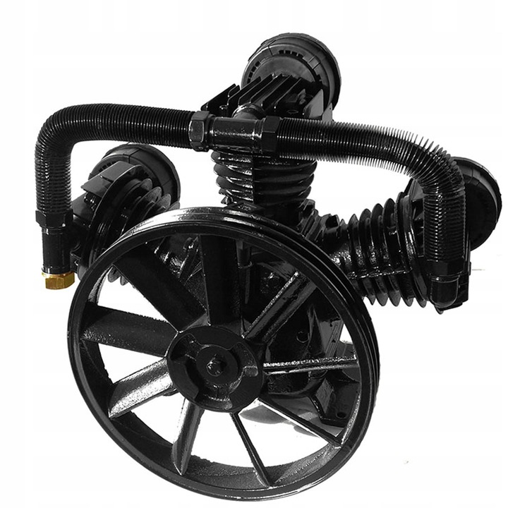 Cap compresor aer cu 3 cilindri pistoane pentru 7.5kW 900L min (M806823)