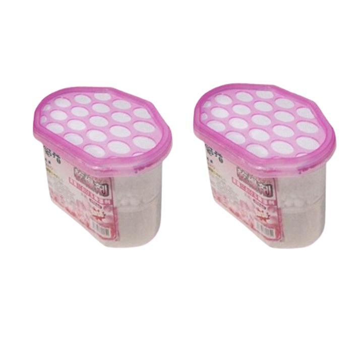 Páramentesítő rózsa illattal, penészedésgátló hatással, 800 ml, 2 db-os készlet