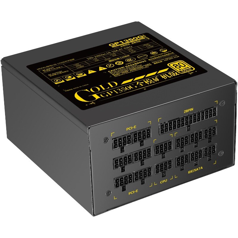 1250W電源　Segotep GP1350G 80 PLUS GOLD Sursa Segotep GP1350G, 1250W, full modulara, 80 PLUS Gold - eMAG.ro