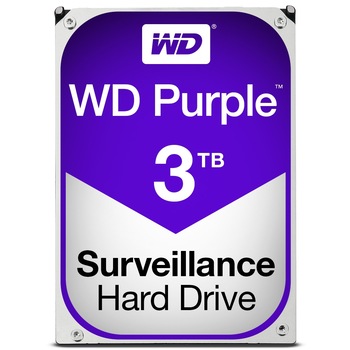 HDD WD Purple 3TB, 5400rpm, 64MB cache, SATA III HDD WD Purple 3TB, 5400rpm, 64MB cache, SATA III