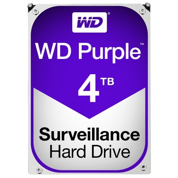 HDD WD Purple 4TB, 5400rpm, 64MB cache, SATA III HDD WD Purple 4TB, 5400rpm, 64MB cache, SATA III