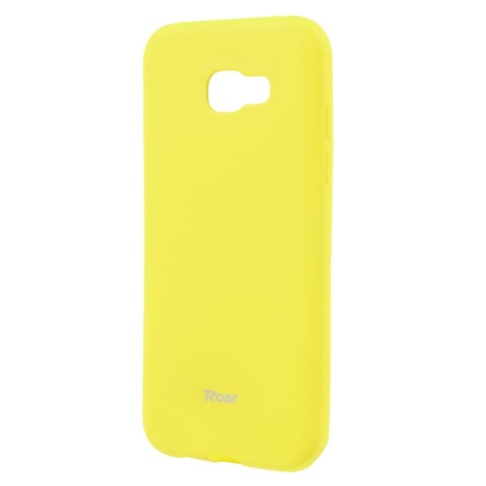 Husa din silicon mat Roar pentru Samsung Galaxy S7 ,Galben