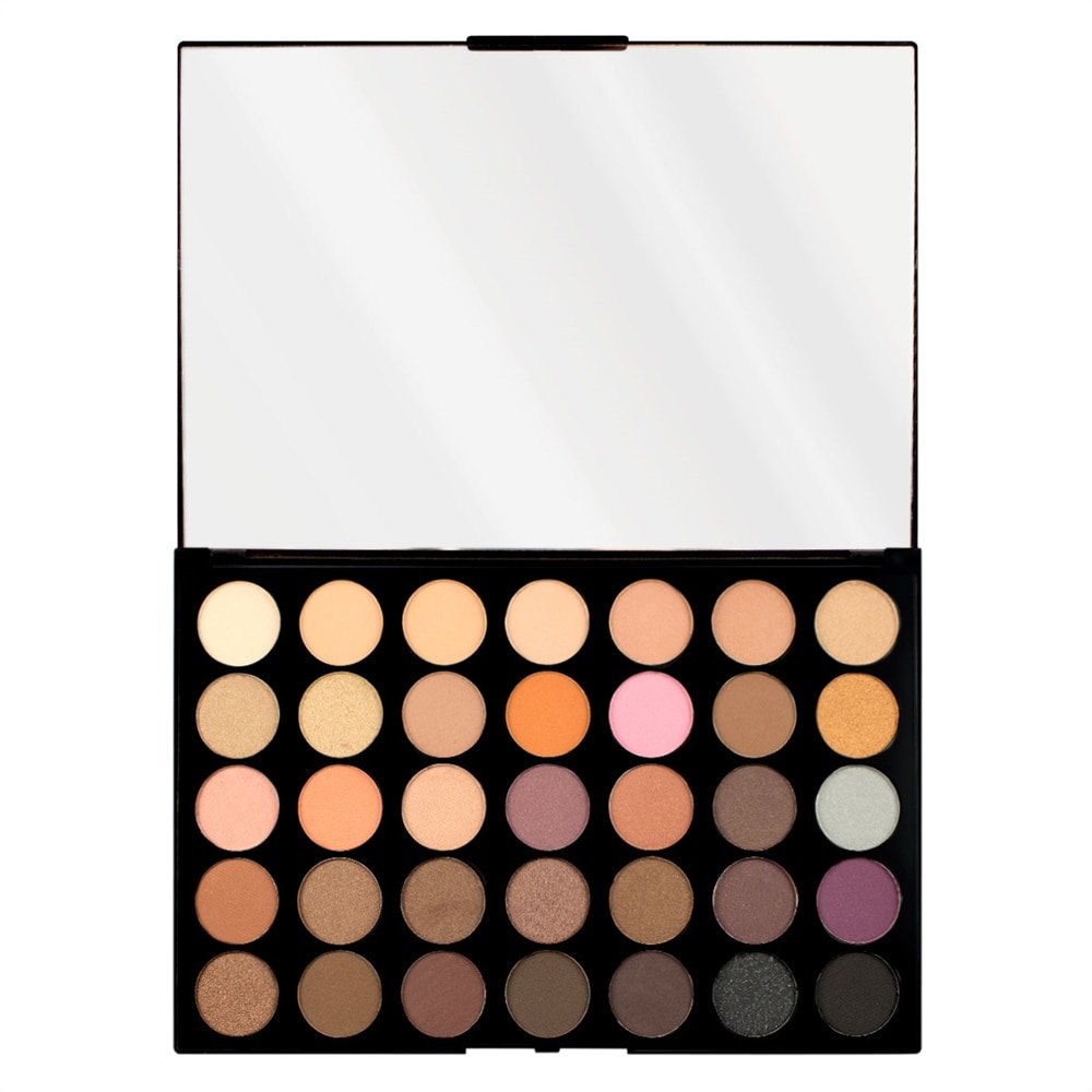 Paleta de farduri Makeup Revolution Pro HD Amplified, Neutrals Warm