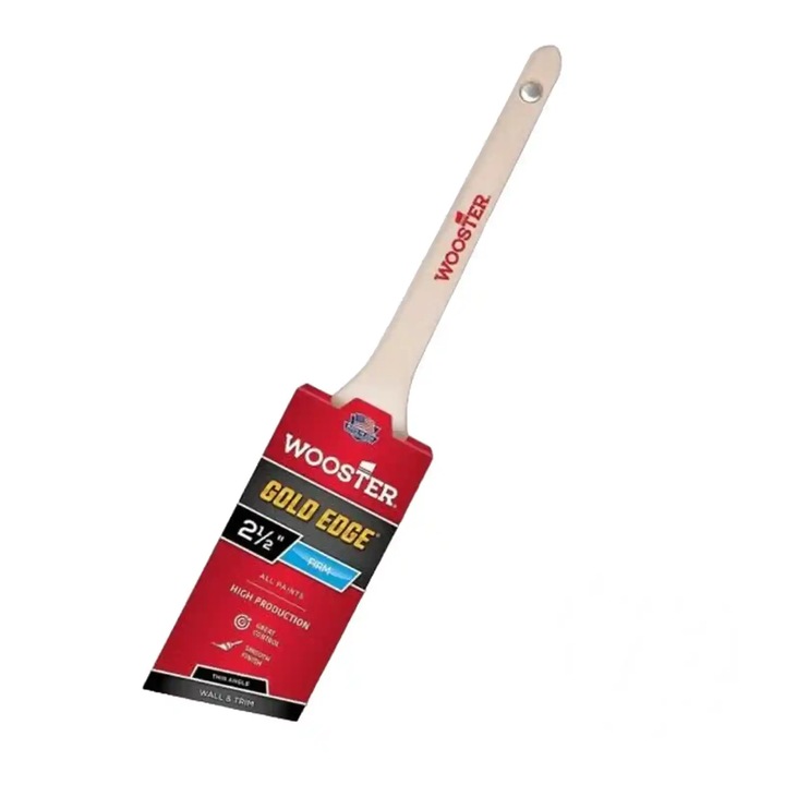 Pensula Gold Edge 5 cm, Unghi, Wooster