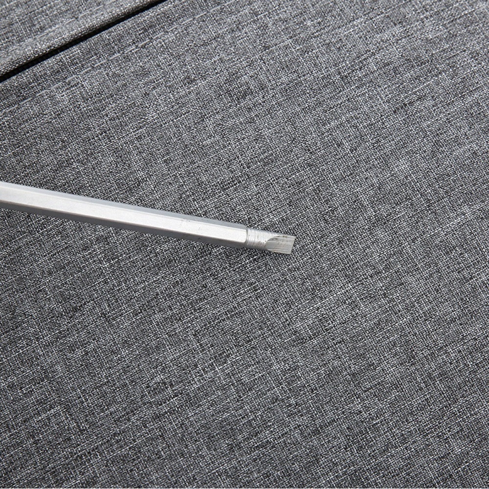 Geanta laptop AONYIYI 15.6 inch, gri, usoara, tip servieta, poliester