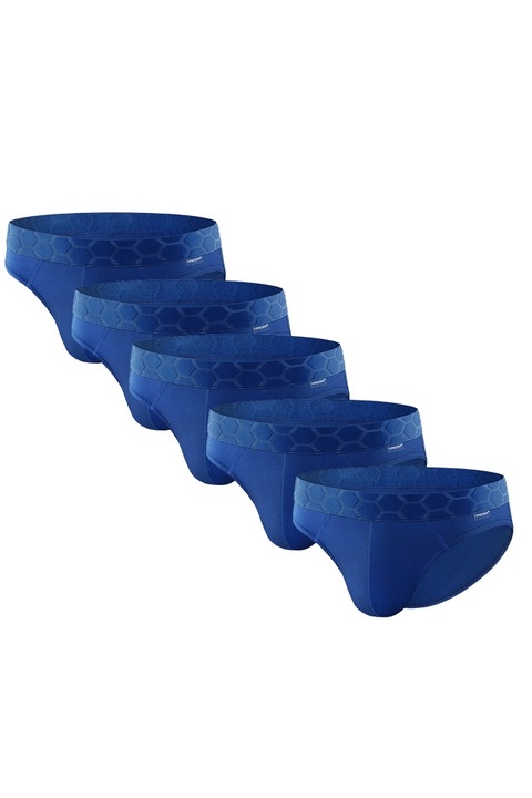 Set 5 buc chiloti pentru barbati PB40PEC, bleumarin, Uniconf, XL