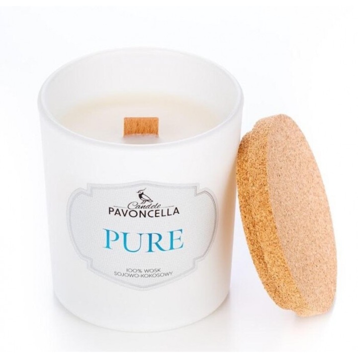 Соева свещ Pavoncella, Pure, 135гр