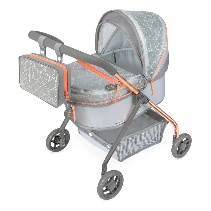 DECUEVAS TOYS Primul meu carucior pentru papusi cu geanta CITY X 2024, 56 cm