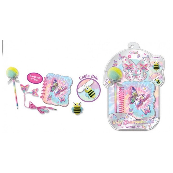Set accesorii scolare, Hot Focus, casti cu jack 3.5mm, notepad cu 3D, 225x333x45mm