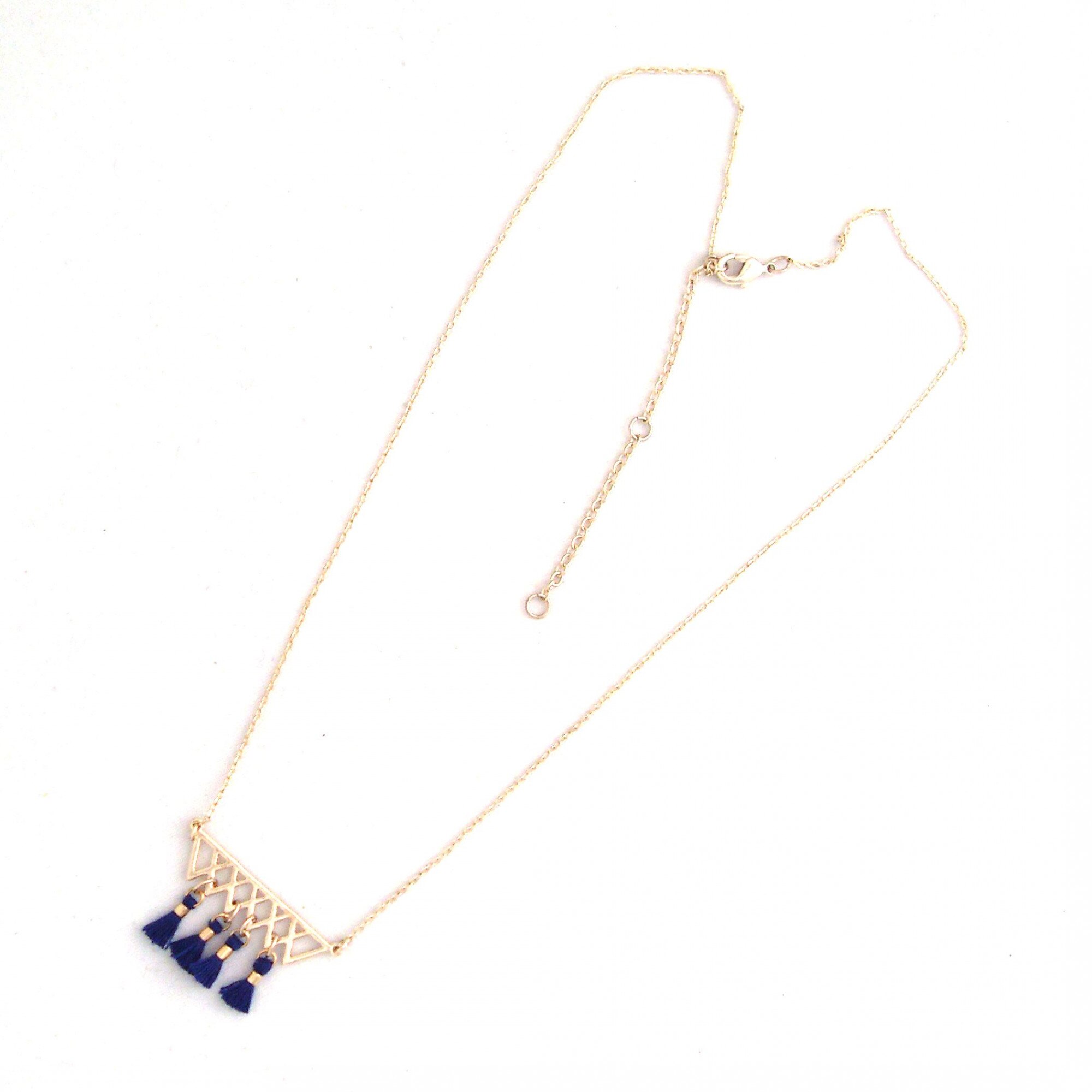 Colier bijuterie auriu cu medalion de dama FashionBijoux