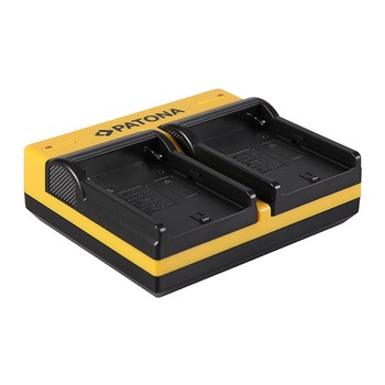 Incarcator PATONA DUAL USB cu placute pentru acumulator Sony NP-FM50 NP-F970 Incarcator PATONA DUAL USB cu placute pentru acumulator Sony NP-FM50 NP-F970