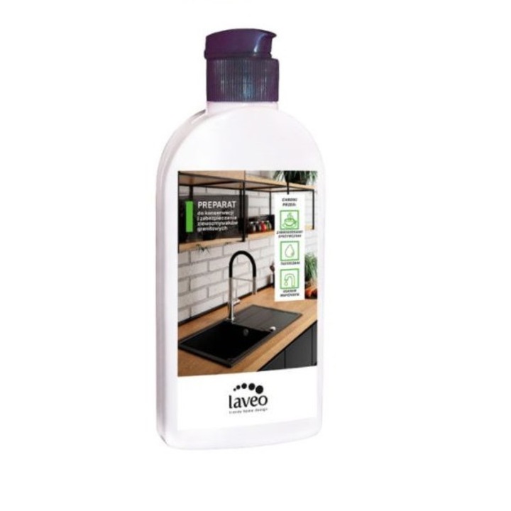 Препарат за почистване на мивки от гранит Kuchinox, 250 ml