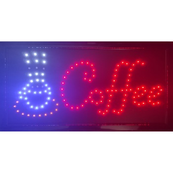 Reclama LED - Coffee - de interior Reclama LED - Coffee - de interior