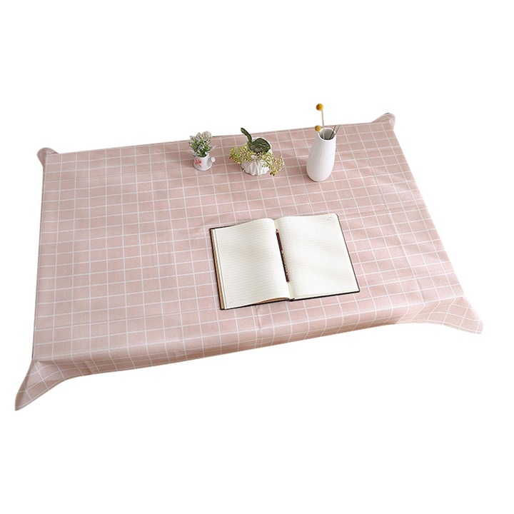 Jormftte asztalterítő, téglalap alakú, PVC, vízálló, 137x152cm