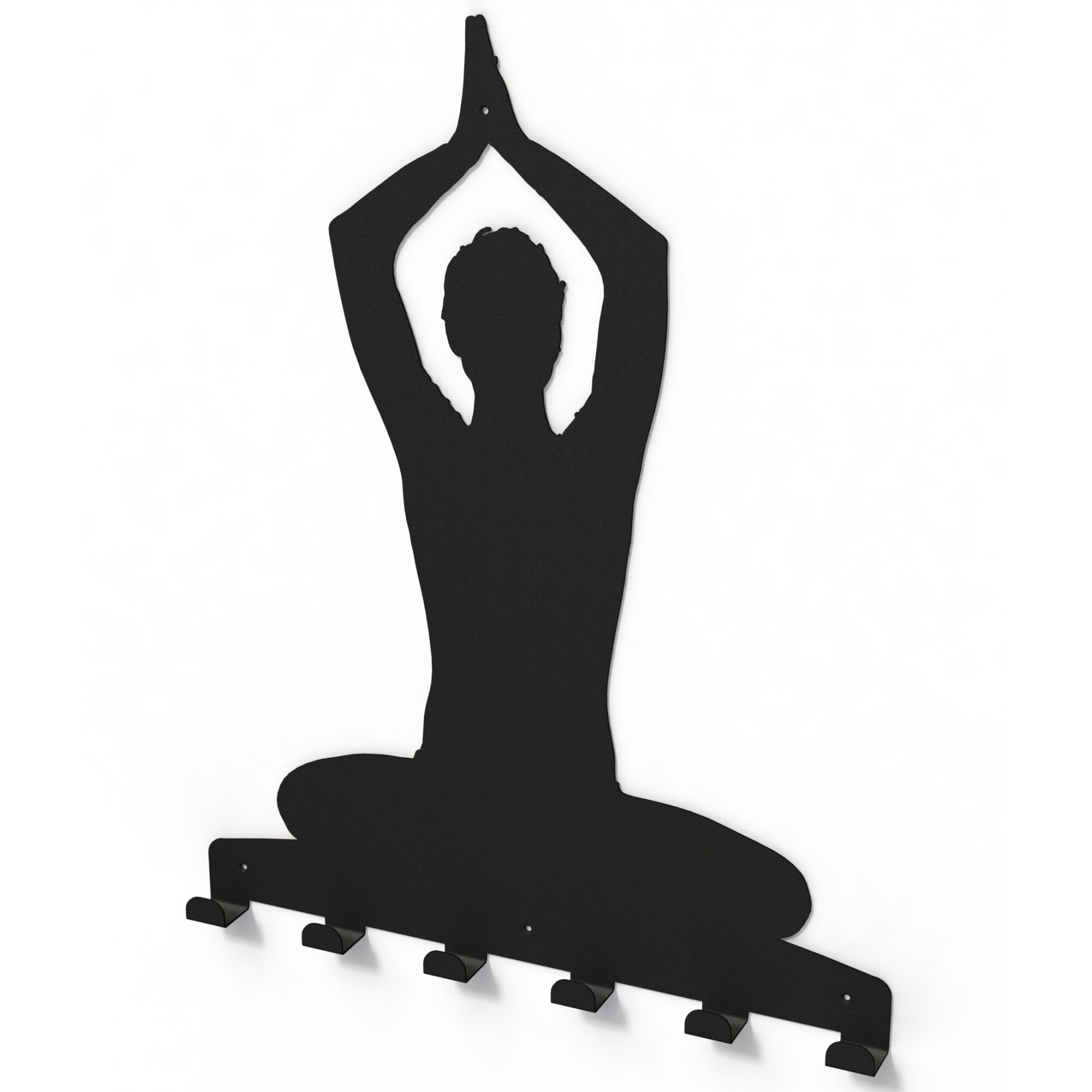 Cuier metalic MEDITATIE - model 4031 Negru