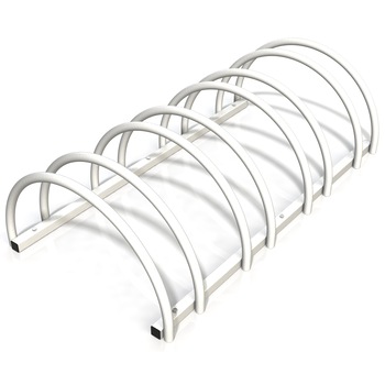 Suport rastel biciclete 4 sloturi -model 0022-4 Alb Suport rastel biciclete 4 sloturi -model 0022-4 Alb