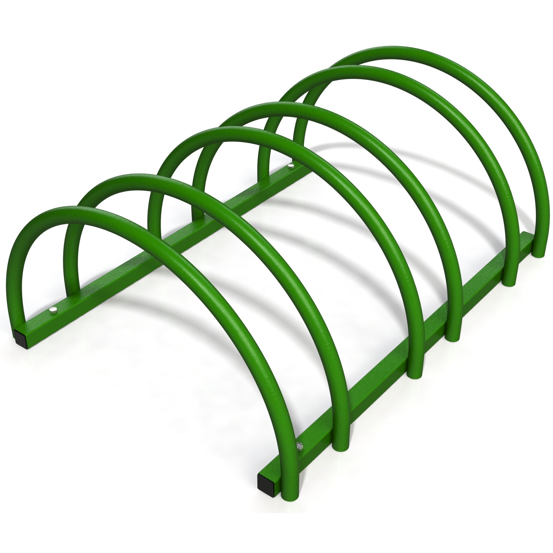 Suport rastel bicicleta cu 3 sloturi -model 0022-3 Verde padure