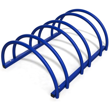 Suport rastel biciclete cu 3 sloturi -model 0022-3 Albastru Suport rastel biciclete cu 3 sloturi -model 0022-3 Albastru