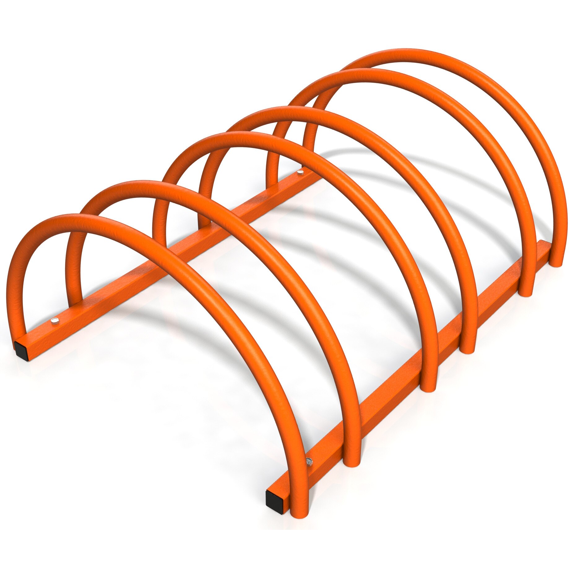 Suport rastel biciclete cu 3 sloturi -model 0022-3 Portocaliu