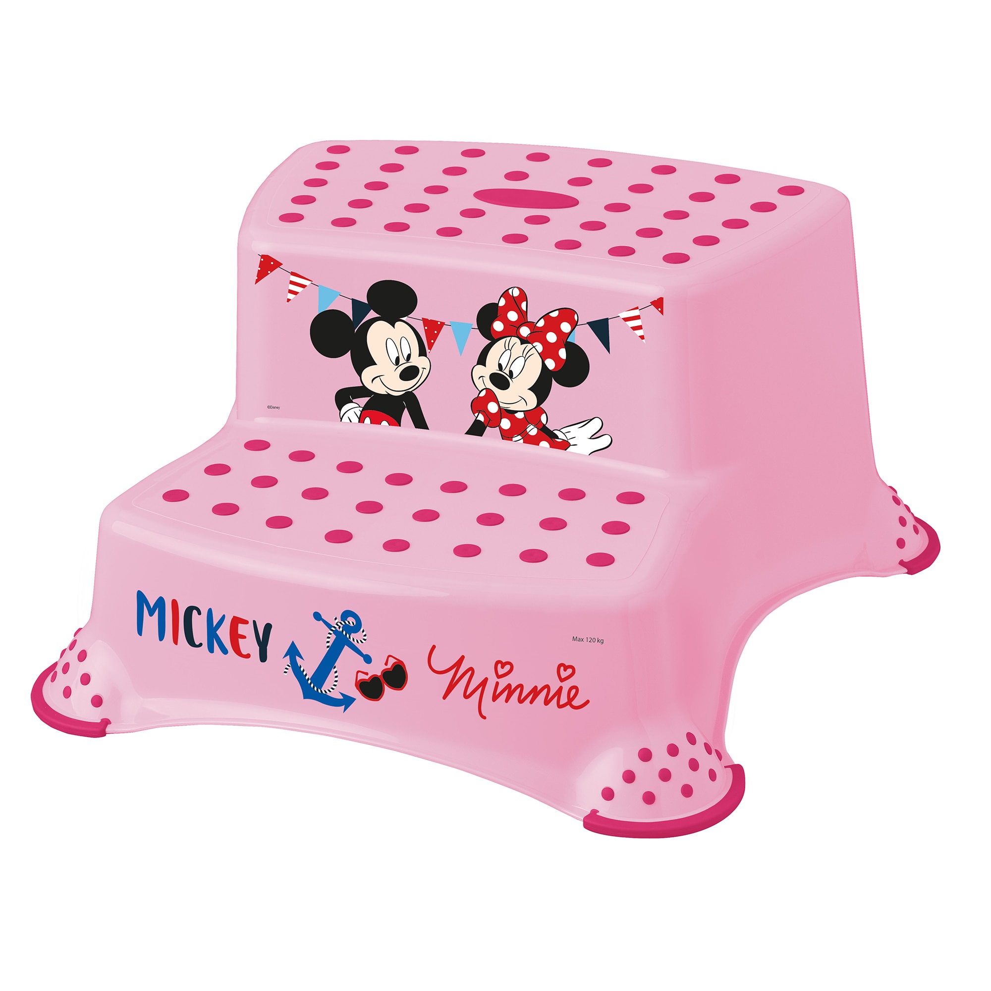 Детско стъпало за баня, Disney, Двойно, Против хлъзгане, 1950, Minnie ...