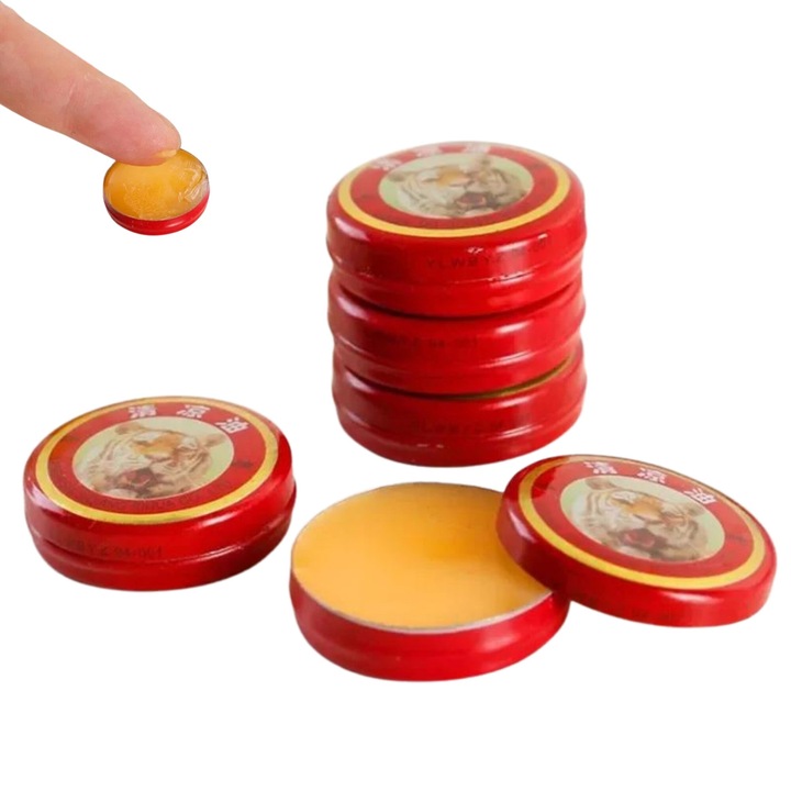 Set balsam chinezesc Tiger, DECORTREND, 5 bucati, 3g