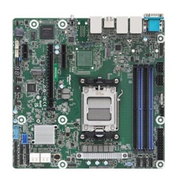 Дънна платка ASRock B650D4U, AM5, 4xDIMM, 2xM.2, Micro ATX