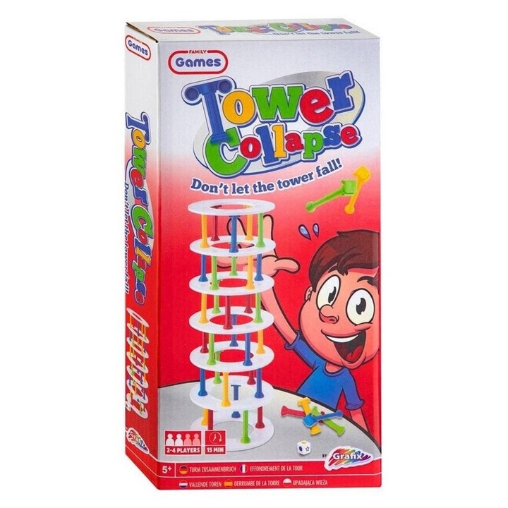 Joc de societate Grafix, multicolor, 4m+