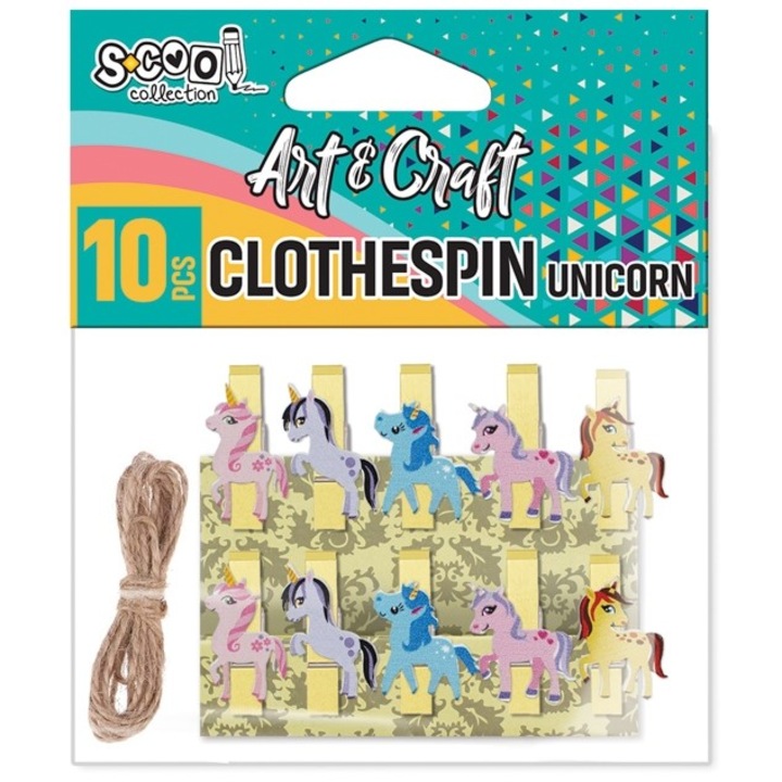 Аксесоари Craft S-Cool Дървени куки, 10 бр