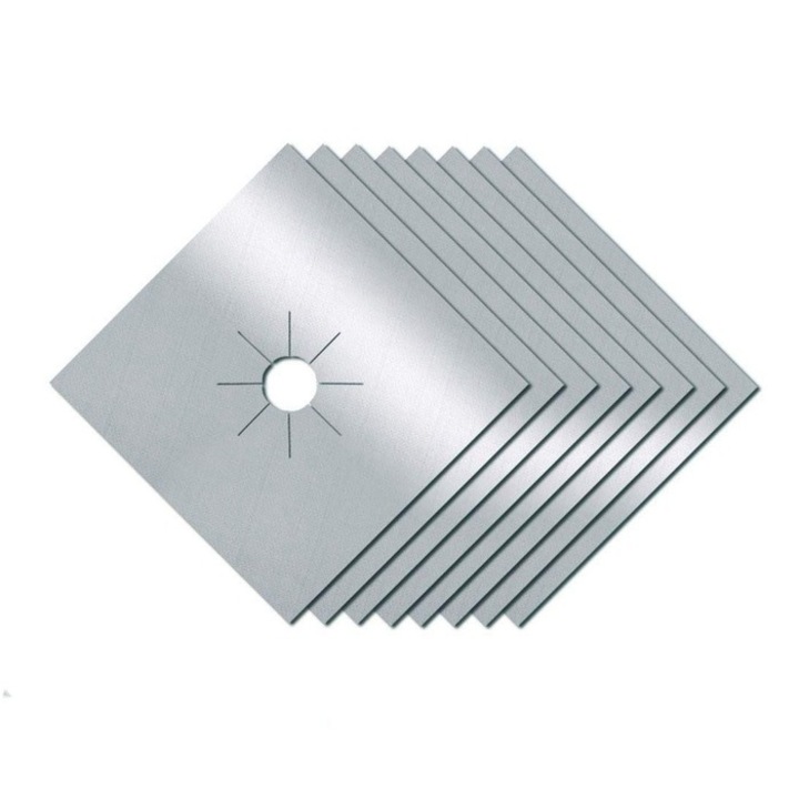 Antbro® teflon tűzhelyvédő fólia, 4 db, szürke, 27 x 27 cm