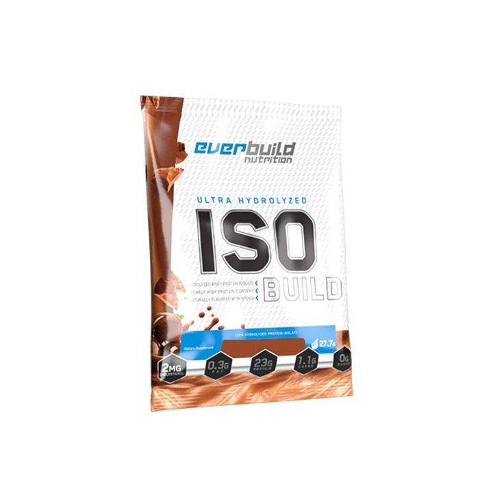 Доза протеин, Everbuild, Iso Build Protein Isolate Sachet, Peach and Mango, 28 g
