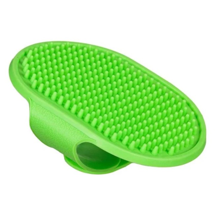Nyland® Brush Green fürdőkesztyű háziállatoknak 9x12cm