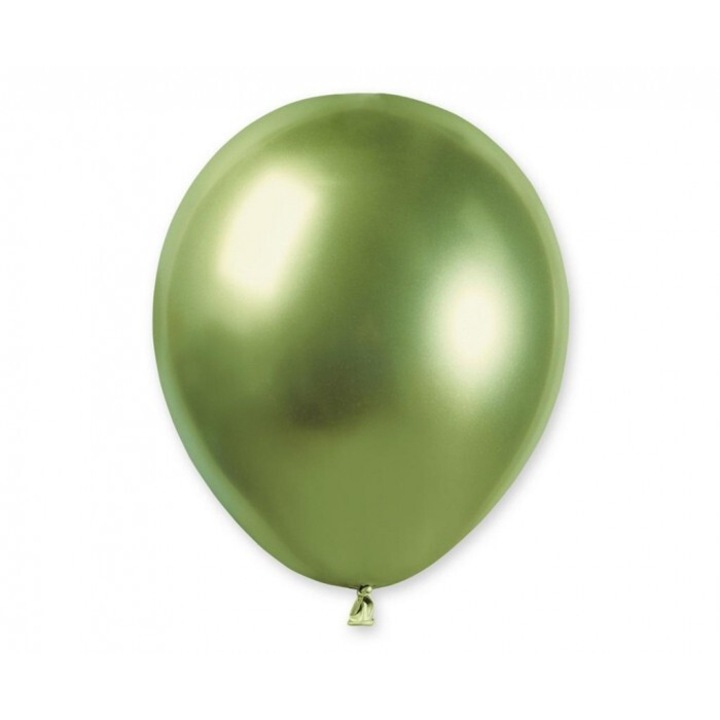 Комплект 100 балона Godan AB50, лъскаво киви зелено 5"
