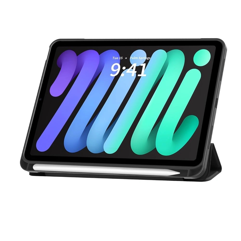 Etui Tech-Protect SC Pen pentru iPad Mini 8.3, compartiment Apple Pen, negru, set 1x etui
