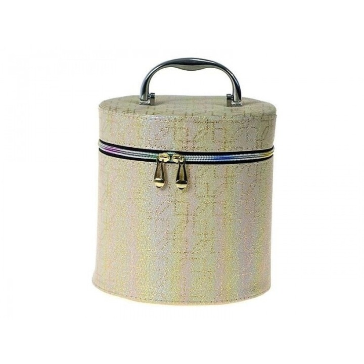 Portfard tükörrel, Adar, 20x19x20cm, cipzárral