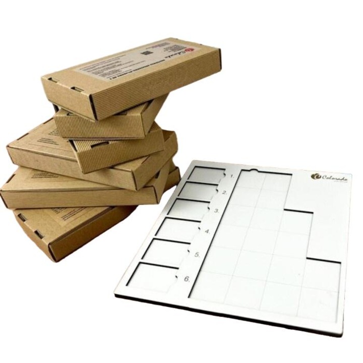 Joc educativ, Colorado, Cuvinte incrucisate, Alb, 3+