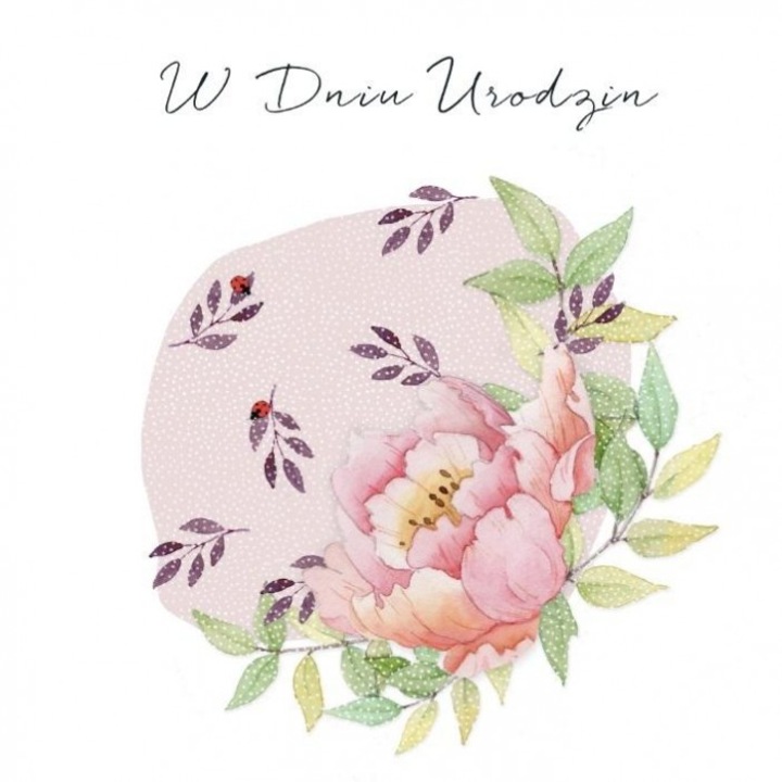 Karnet Swarovski, Clear Creations, Urodziny, 156x166mm, fara text, cu coperta