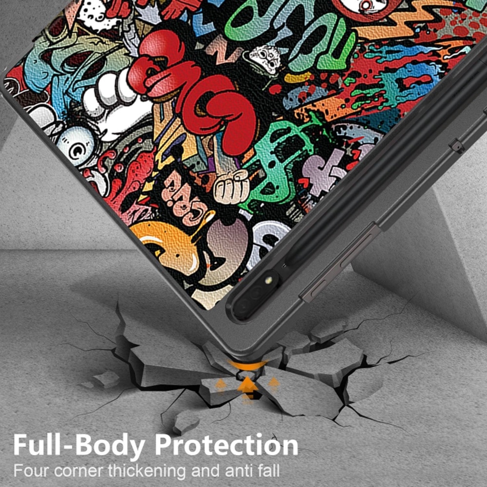 Husa tableta, Smartphosis, Pentru Samsung Galaxy Tab S9 Ultra, Multicolor