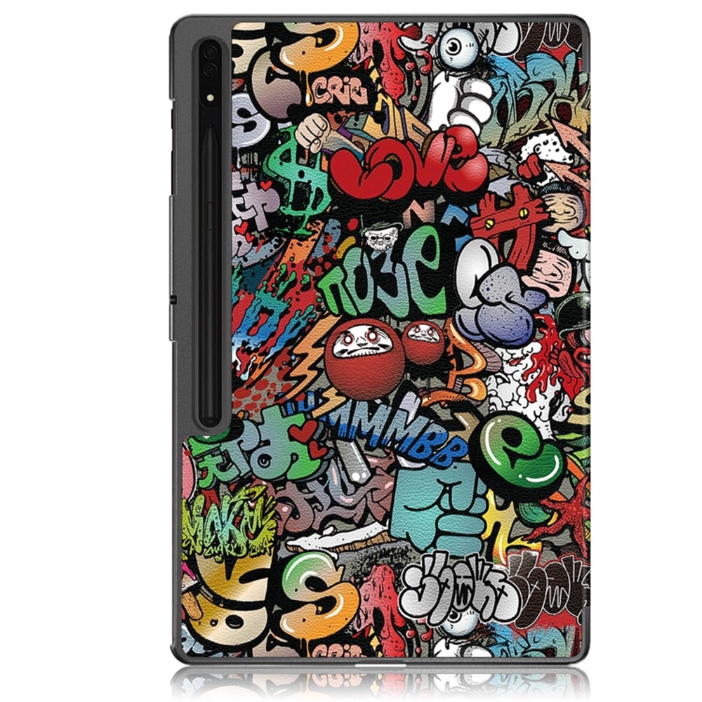 Husa tableta, Smartphosis, Pentru Samsung Galaxy Tab S9 Ultra, Multicolor