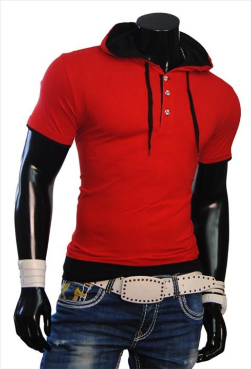 Japan Style JPL 7647 póló piros, XXL