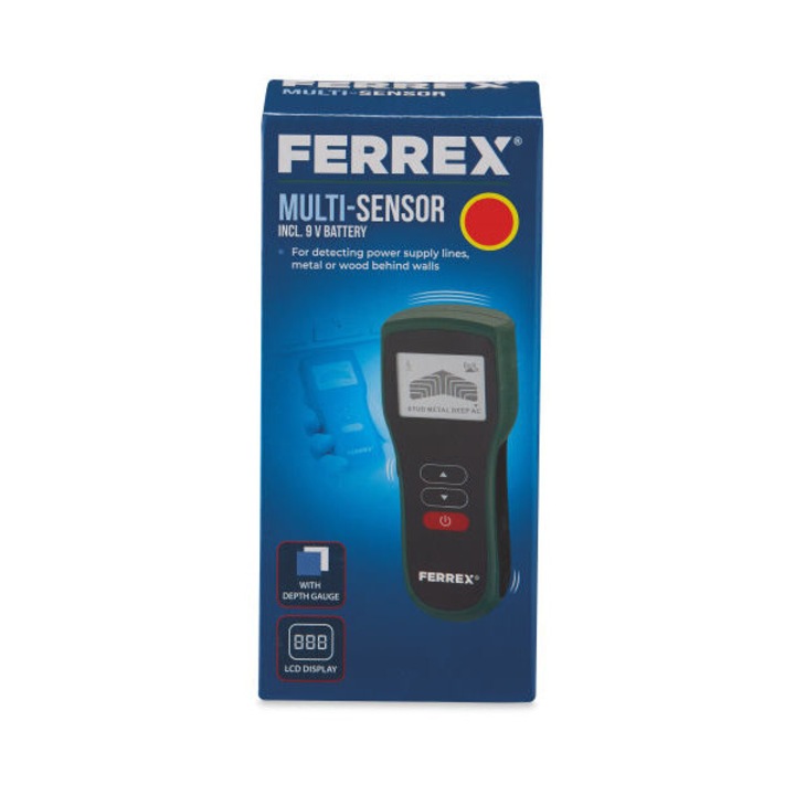 DETECTOR multifunctional FERREX de instalatii electrice, componente metalice, grinzi si cavitati din lemn