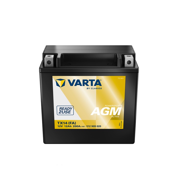 Baterie Moto Varta AGM Active YTX14-4 512909 12Ah 200A