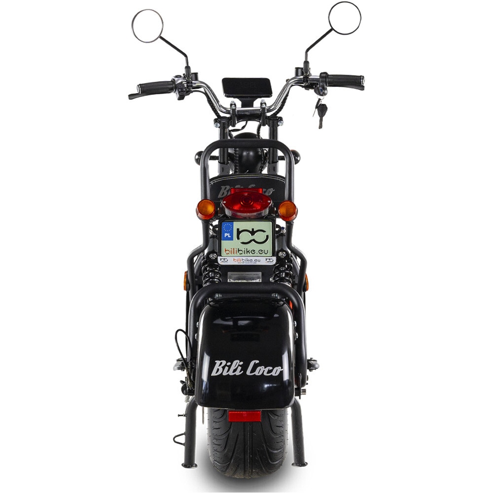 Scooter electric BILI COCO G8 LIGHT, 2000W, 45 km/h, albastru, 2