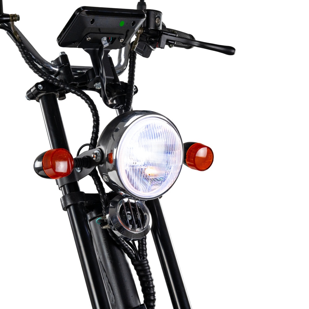 Scooter electric BILI COCO G8 LIGHT, 2000W, 45 km/h, albastru, 2