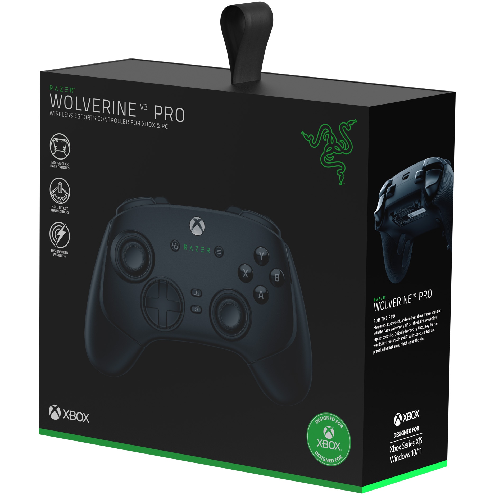 Controller Razer Wolverine V3 Pro pentru Xbox Series X/S, PC