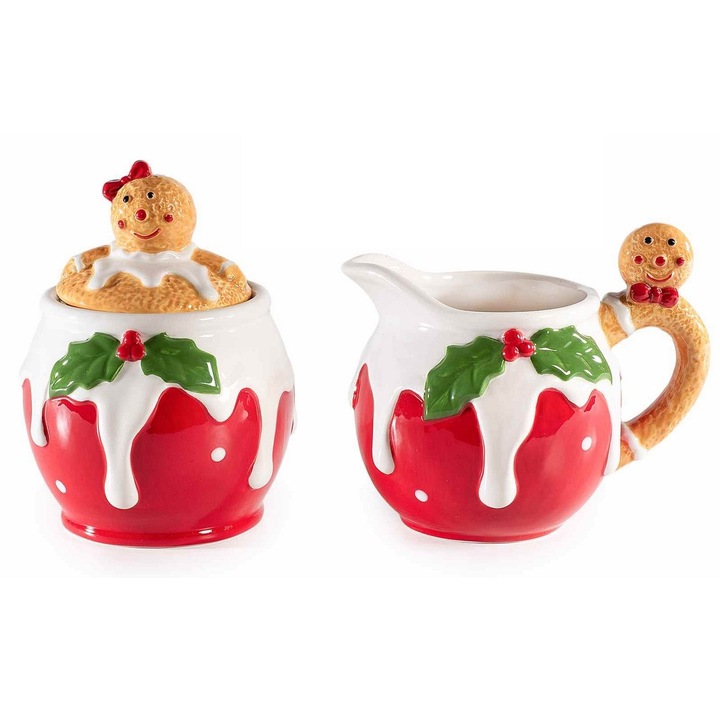 Set latiera zaharnita Turta Dulce 13.5x10.5x11.5 cm, 10.5x14 cm