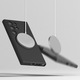 Husa pentru iPhone 15 Plus, SKYDDAR INNOVATION, din Silicon Catifelat, SoftFlex Magsafe, Verde, set cu sticker